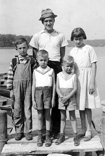 Bob And Friends On A Dock